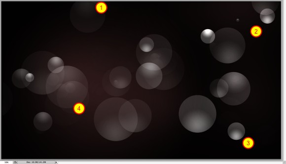 Perdu dans l'espace Typographie dans Photoshop