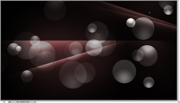 Perdu dans l'espace Typographie dans Photoshop