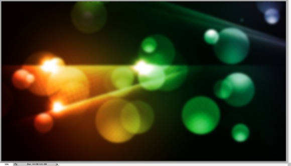 Perdu dans l'espace Typographie dans Photoshop