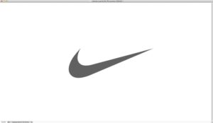 Cheveux Nike dans Photoshop