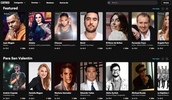 plate-forme de camée