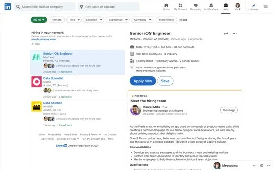 Recrutement LinkedIn