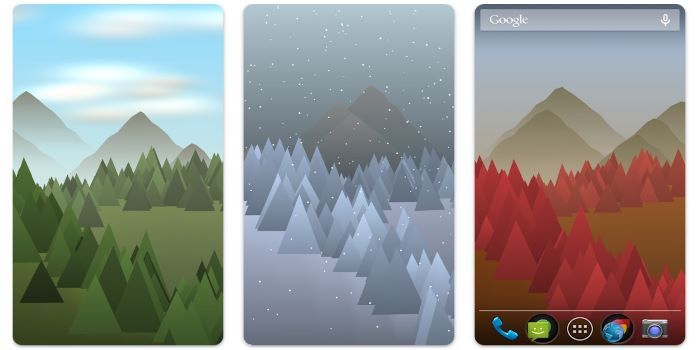 applications de fond d'écran