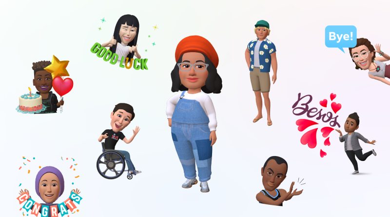 Avatars renouvelés sur Facebook