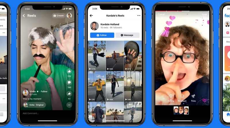 bobines instagram facebook