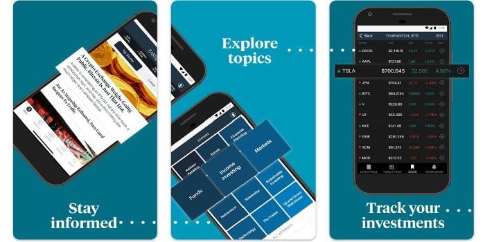 Applications financières