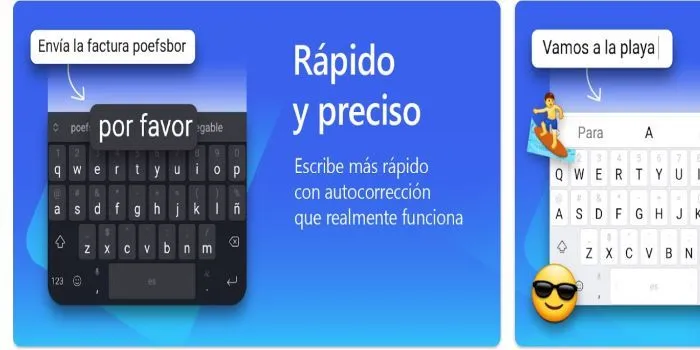 Claviers conçus pour Android