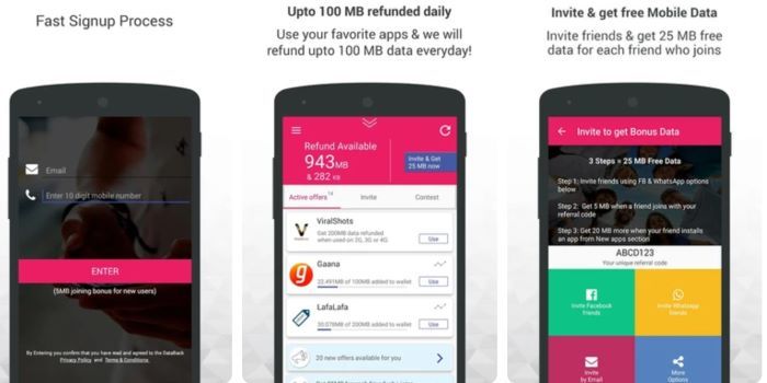 Applications pour avoir Internet gratuitement
