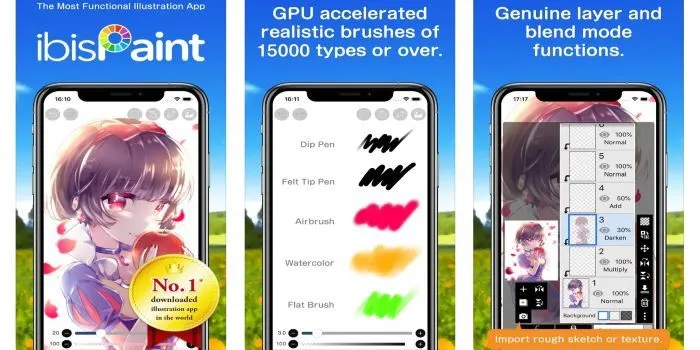 Des applications pour dessiner confortablement sur un iPad