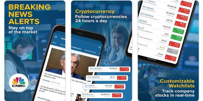 Applications pour l'actualité financière