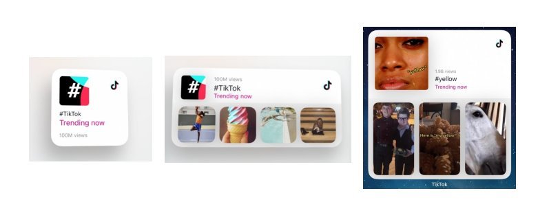 Widgets TikTok iOS 14