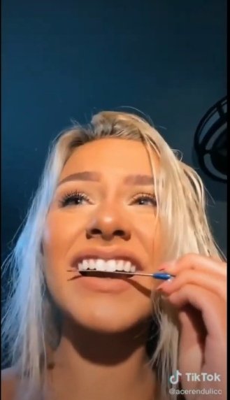 Défi TikTok de dents de lime