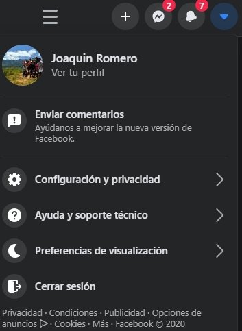 Paramètres et confidentialité Facebook