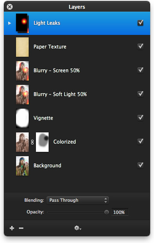 Look vintage super facile pour les photos dans Pixelmator