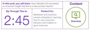 Comment Valvoline a tiré parti d&rsquo;un aperçu caché des consommateurs pour augmenter ses revenus