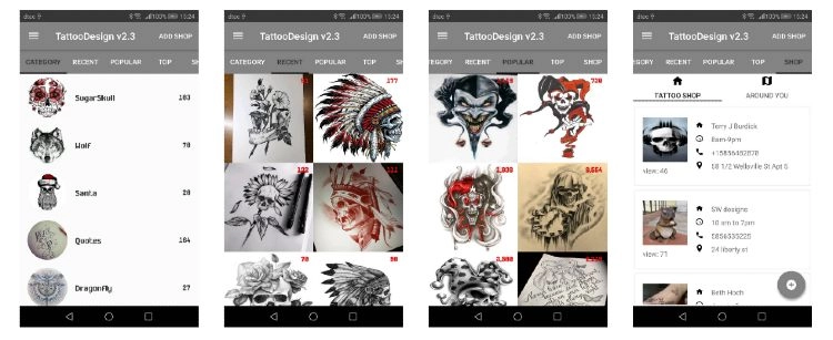 Dessins de tatouage concevoir des tatouages