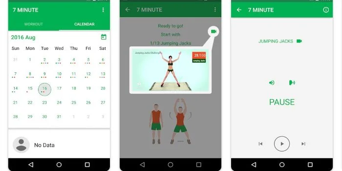 Applications pour s'entraîner