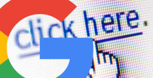 Google : « Ici » est un mauvais texte de lien