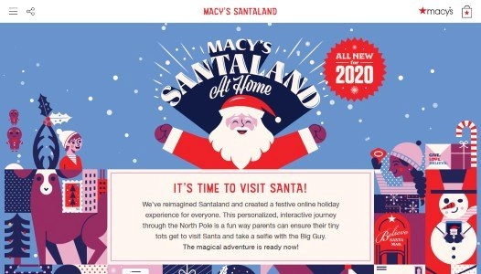 Le Père Noël de Noël de Macy