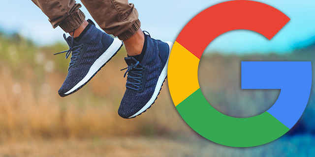 Boost de chaussures Google