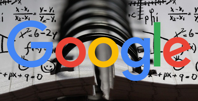 Cahier d'algorithmes de Google