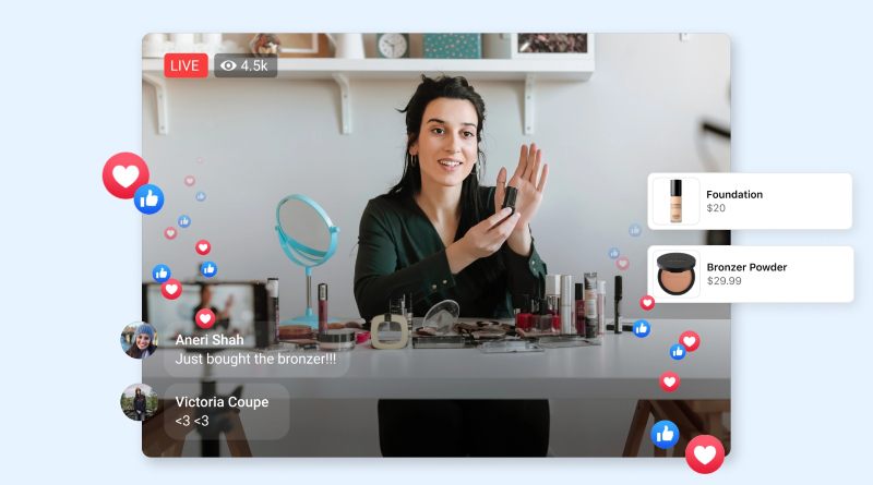 Shopping en direct sur Facebook vendredi