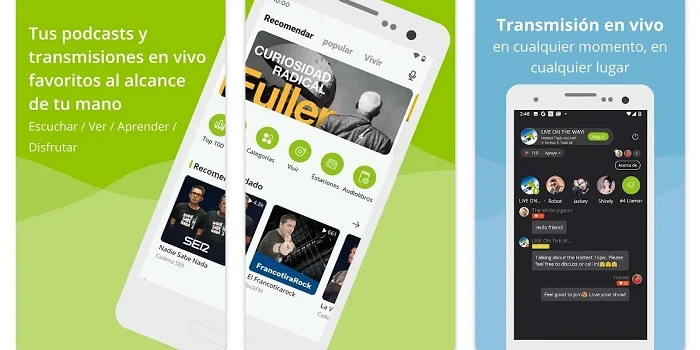 Applications pour écouter les émissions
