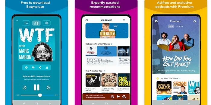 Applications de podcast pour tous les publics
