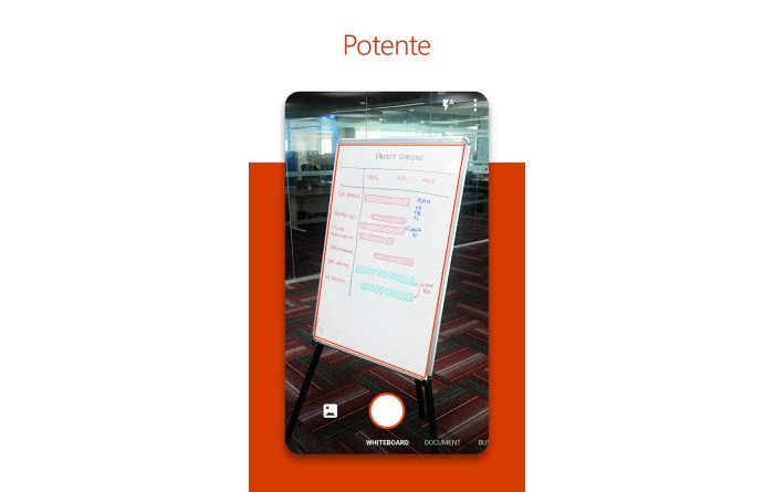 Application de numérisation Microsoft