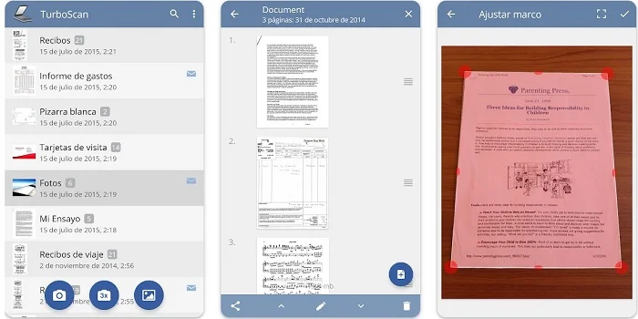 Applications conçues pour la numérisation