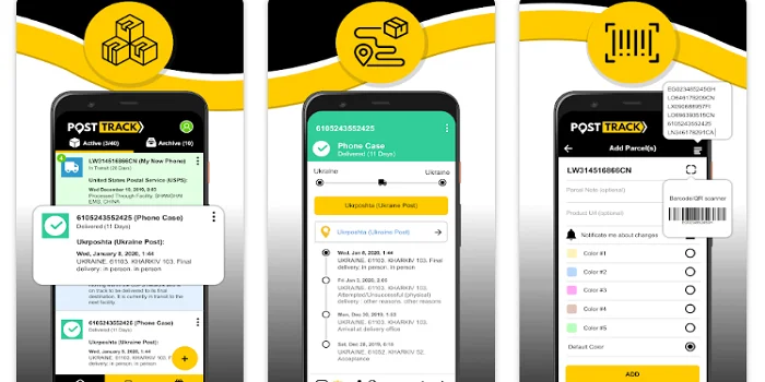 Applications pour suivre facilement les colis 