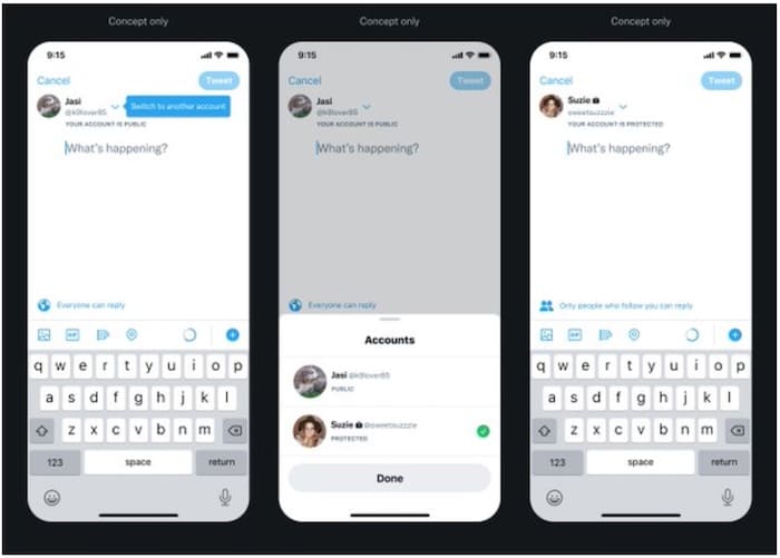 Modifications Twitter