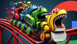 Google sur un site en baisse de classement pour un mot clé