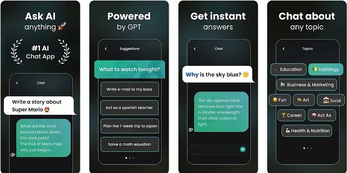 Applications d'intelligence artificielle pour smartphones