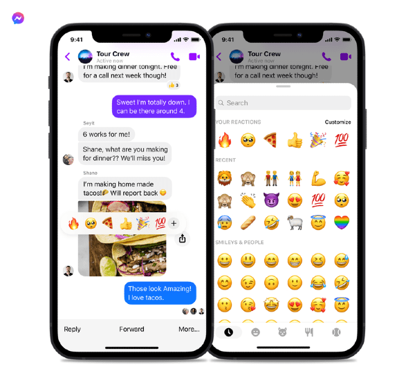 Emoji Facebook Messager