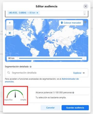 Définir l'audience d'une publicité Facebook Ads