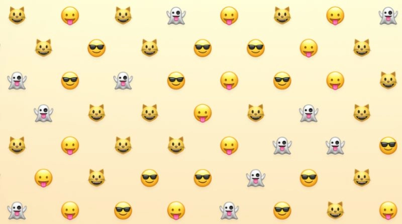 Fond d'écran avec vos emojis préférés