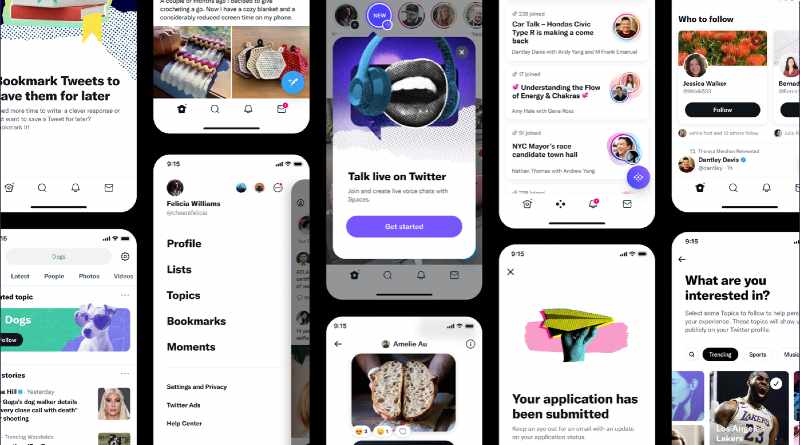 Modifications de la conception de Twitter