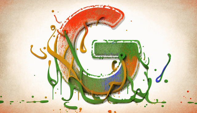 Mise à jour du logo Google Slippery Large