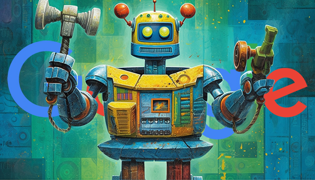 Marteau du juge robot Google