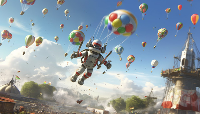 Parachutisme robot Google