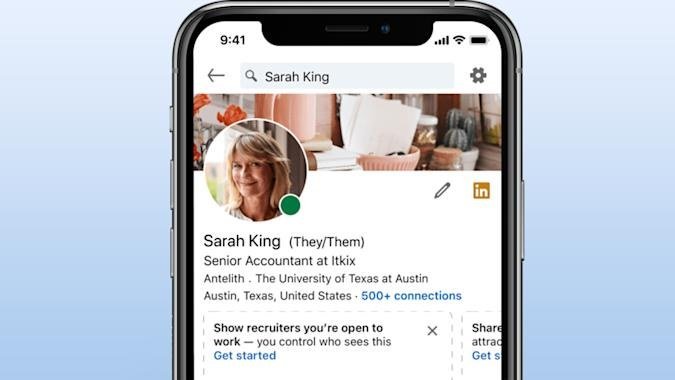 Les pronoms des profils LinkedIn