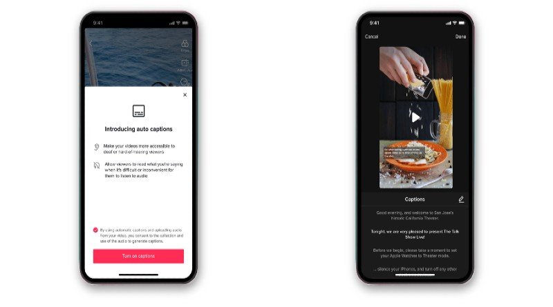 Sous-titres vidéo TikTok