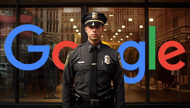 Logo Google du magasin de détail Security Gaurd