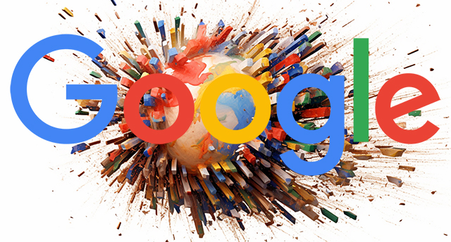Explosion de la mise à jour de la recherche de logo Google