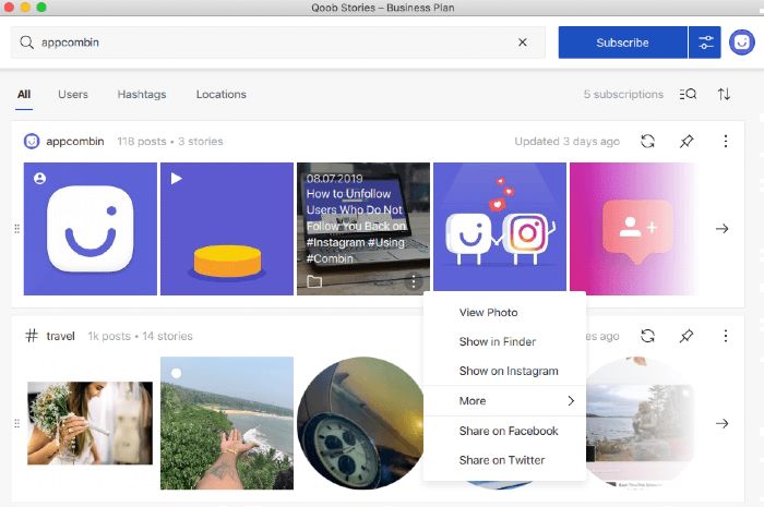 Capture d'écran Qoob