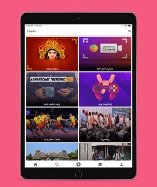 partage de capture d'écran