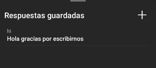 ajouter un nouveau message de réponse enregistré