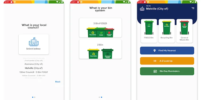 Applications pour commencer le recyclage