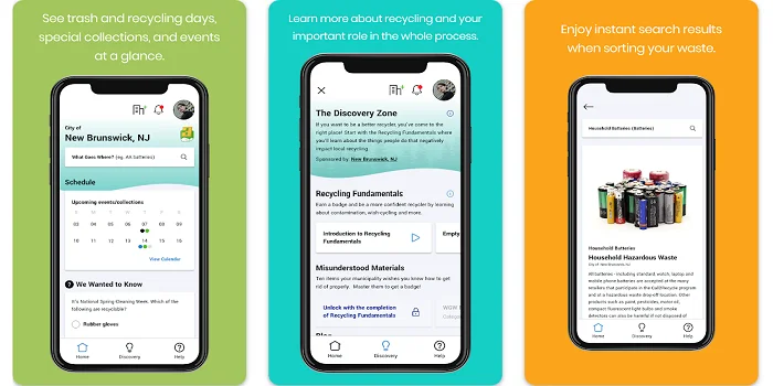 Applications pour apprendre à recycler